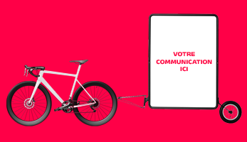 Vélo publicitaire