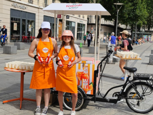 Street Marketing Triporteur